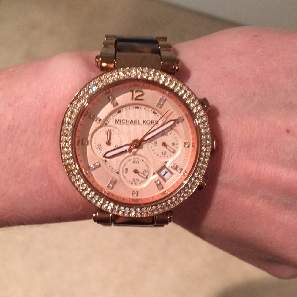 Michael Kors Tortoise Watch